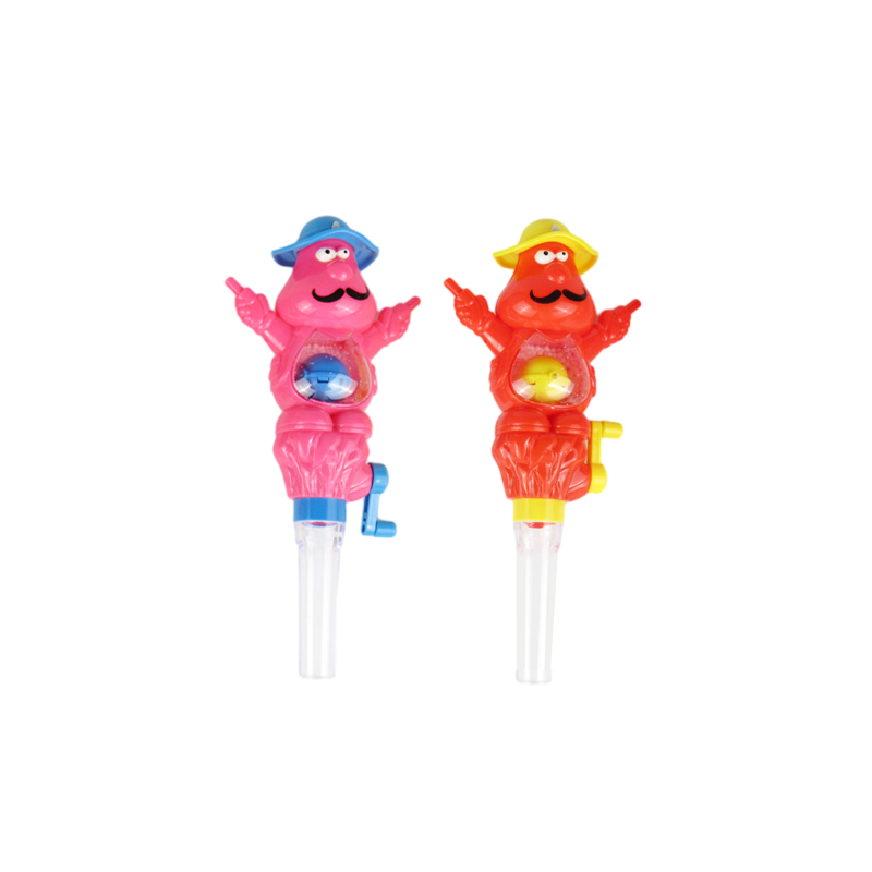candy toy cowboy with light